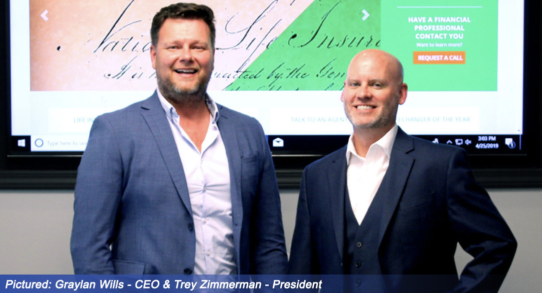 Pictured: Graylan Wills - CEO & Trey Zimmerman - President